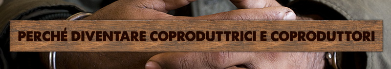 PERCHè DIVENTARE COPRODUTTRICI O COPRODUTTORI